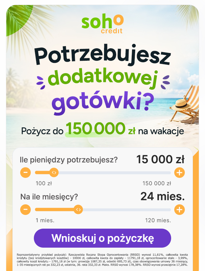 Potrzebujesz dodatkowej gotówki?